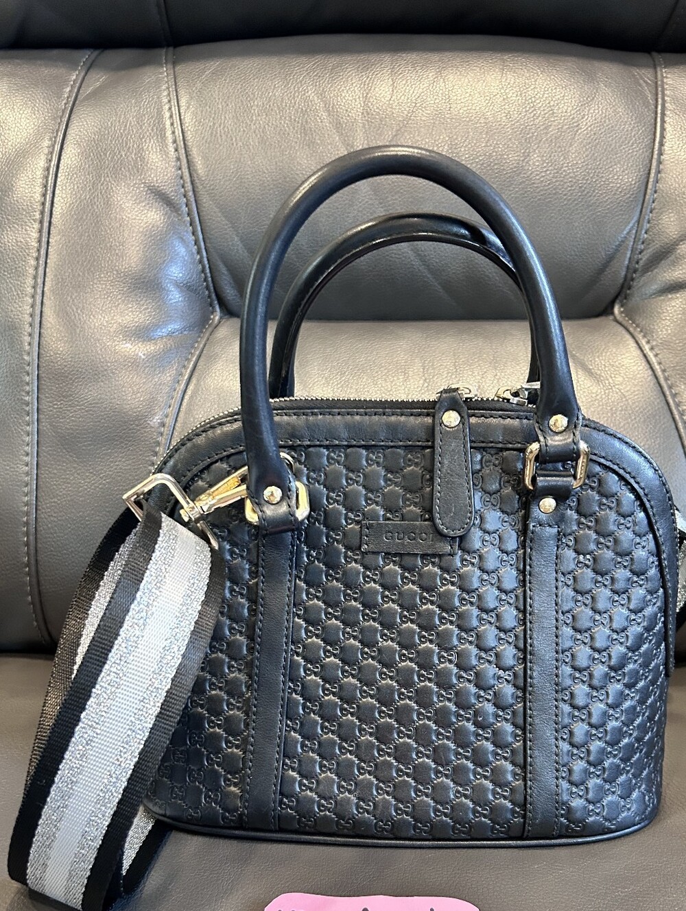 Gucci Black Mini Dome Bag